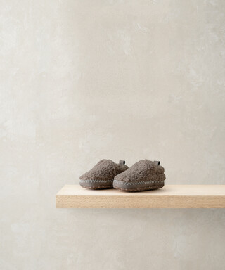 Borg Moccasin Booties