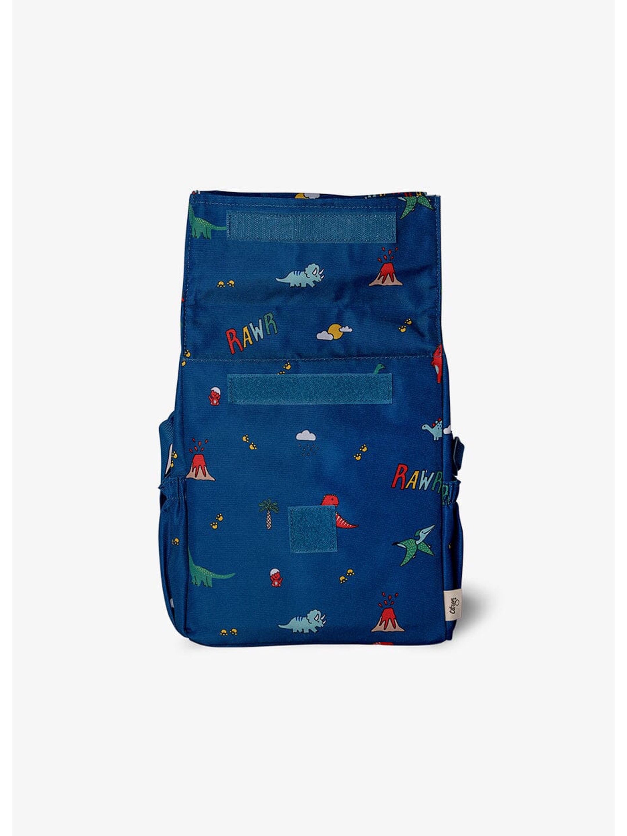 Citron Insulated Rollup Lunch Bag - Dino image number 3