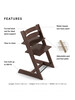 Stokke Tripp Trapp Chair - Walnut Brown image number 2