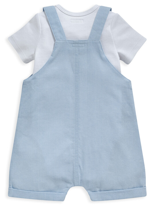 2 Piece Woven Dungaree Set image number 2