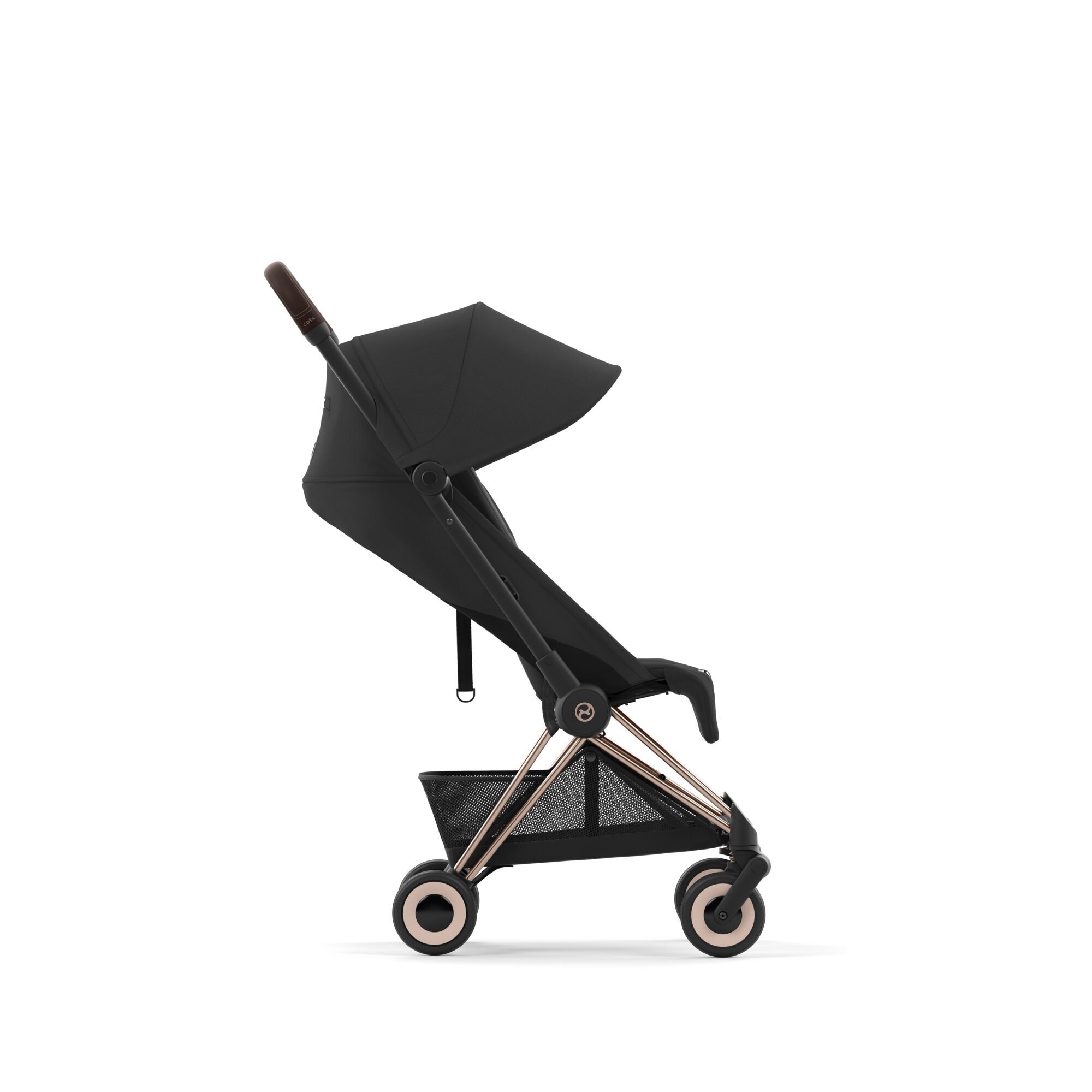 Cybex Coya Cabin Approved Stroller Sepia Black with Rose Gold Frame image number 8