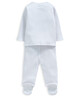 2 Piece Ribbed Wrap Set White image number 2