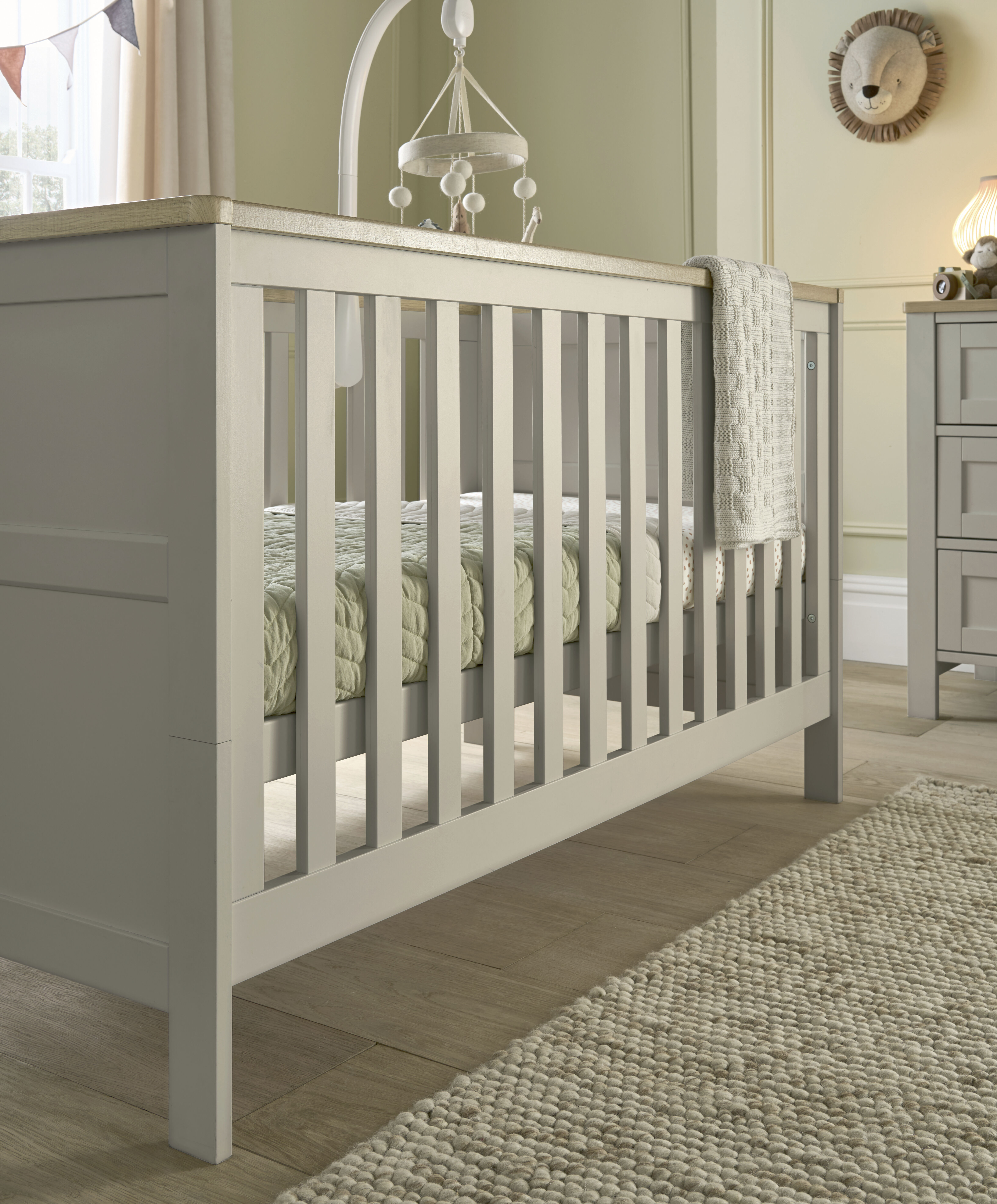 Wedmore Cotbed - Pebble