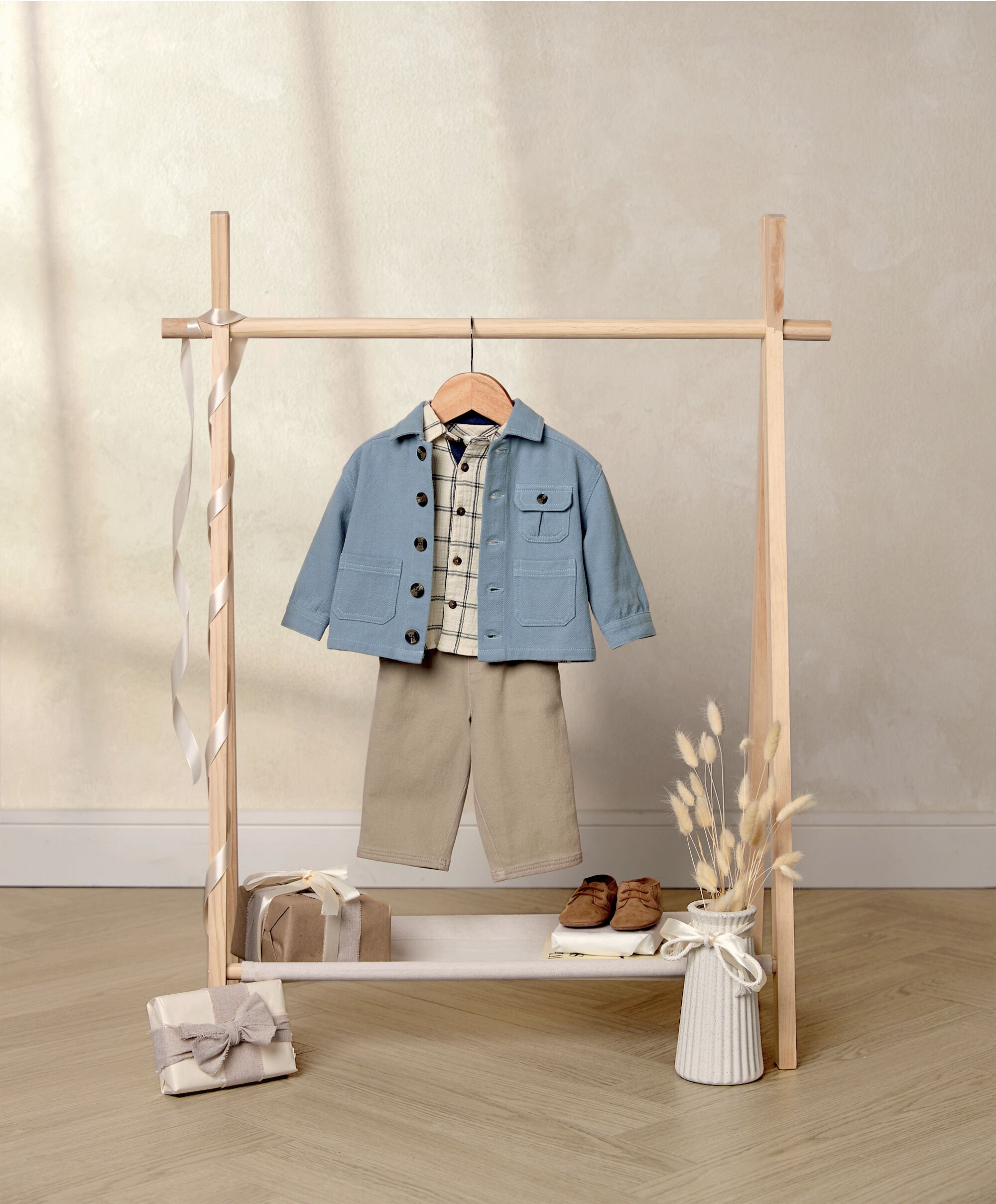 Blue Smart Jacket image number 3