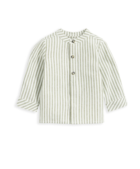 Green Striped Shirt image number 2