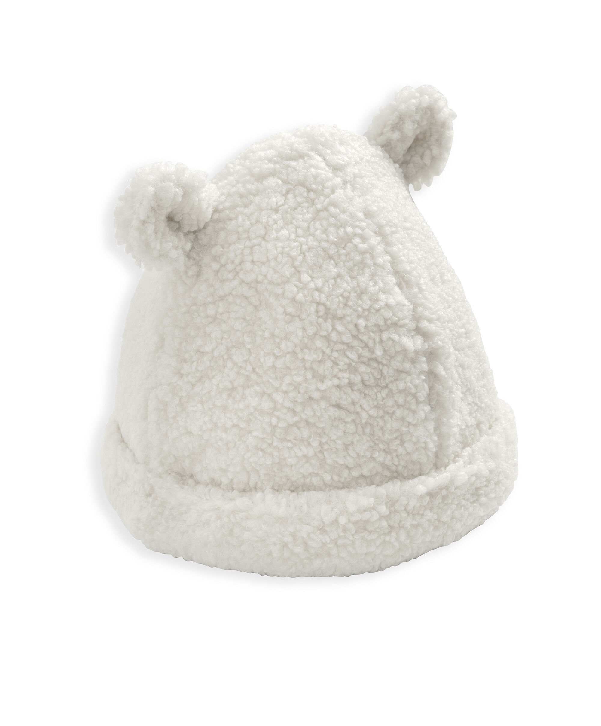 Cream Borg Ear Hat image number 1