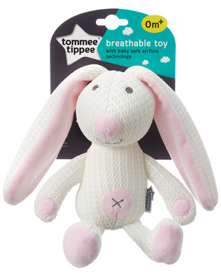 Tommee Tippee Breathable Toy, Betty The Bunny-Pink