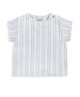 2 Piece Stripe T-Shirt & Short - Blue image number 3