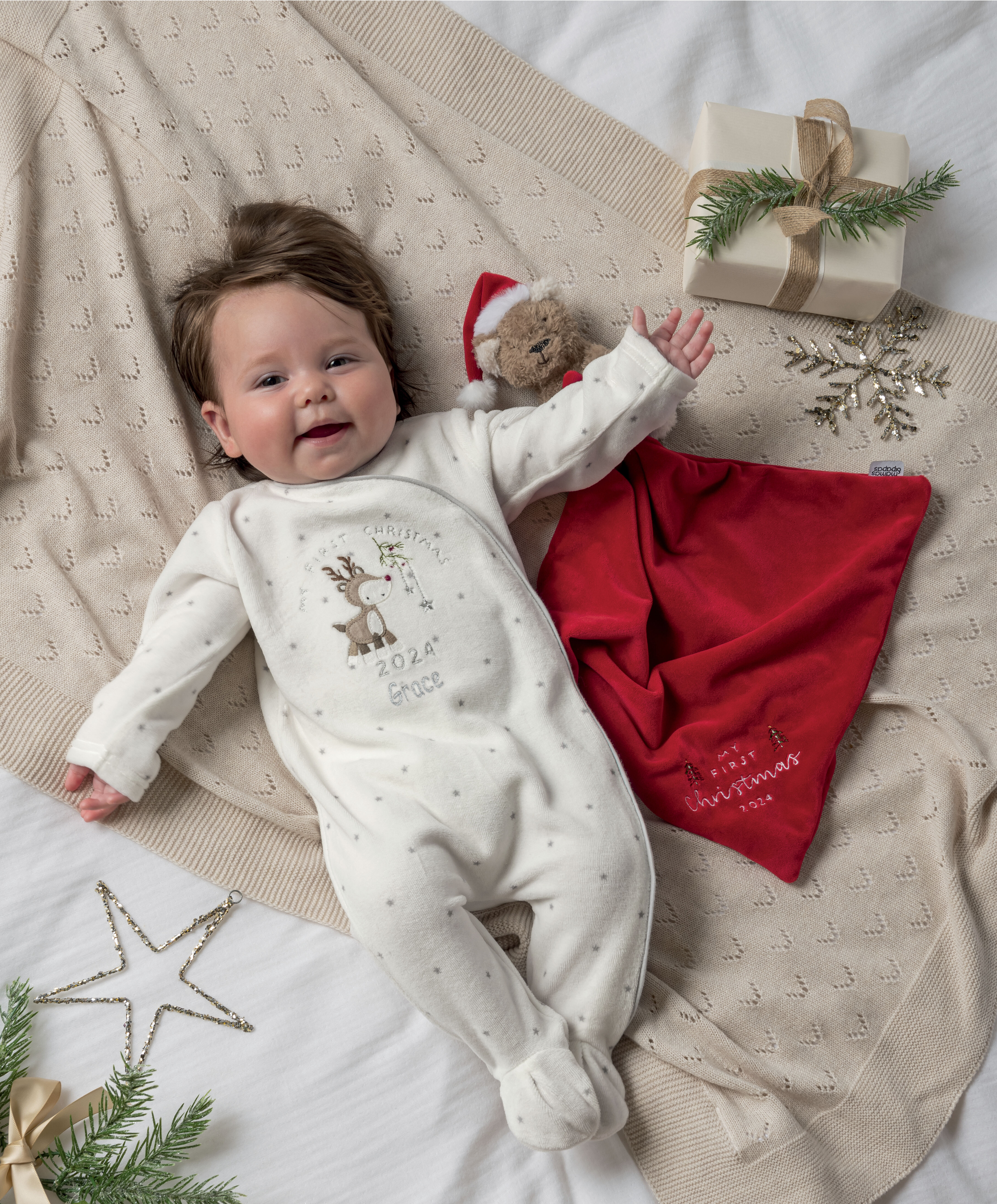 My First Christmas Comforter - Bear 2024 image number 2