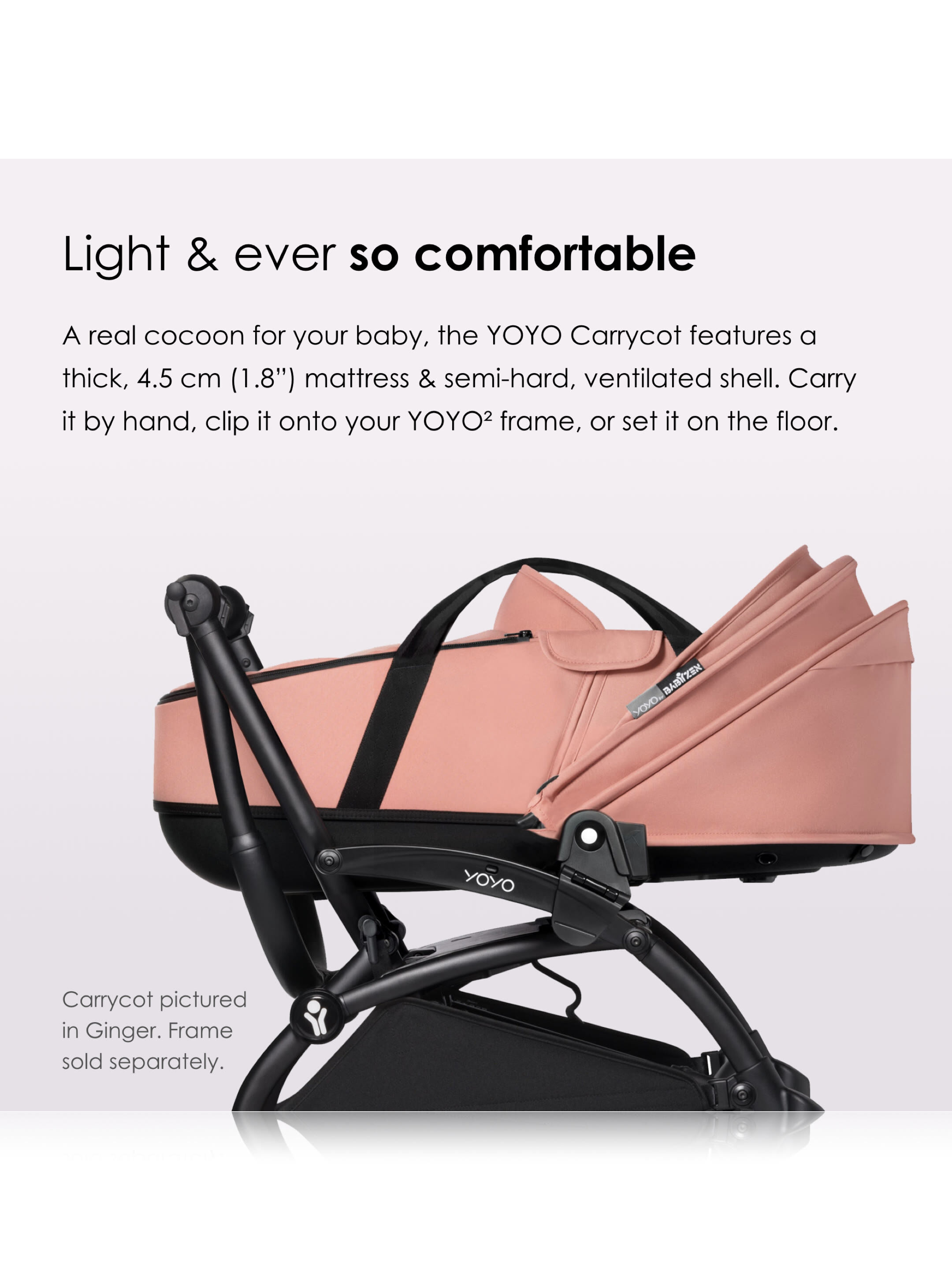 Buy YOYO Bassinet - Air France Blue - View All | Mamas & Papas UAE