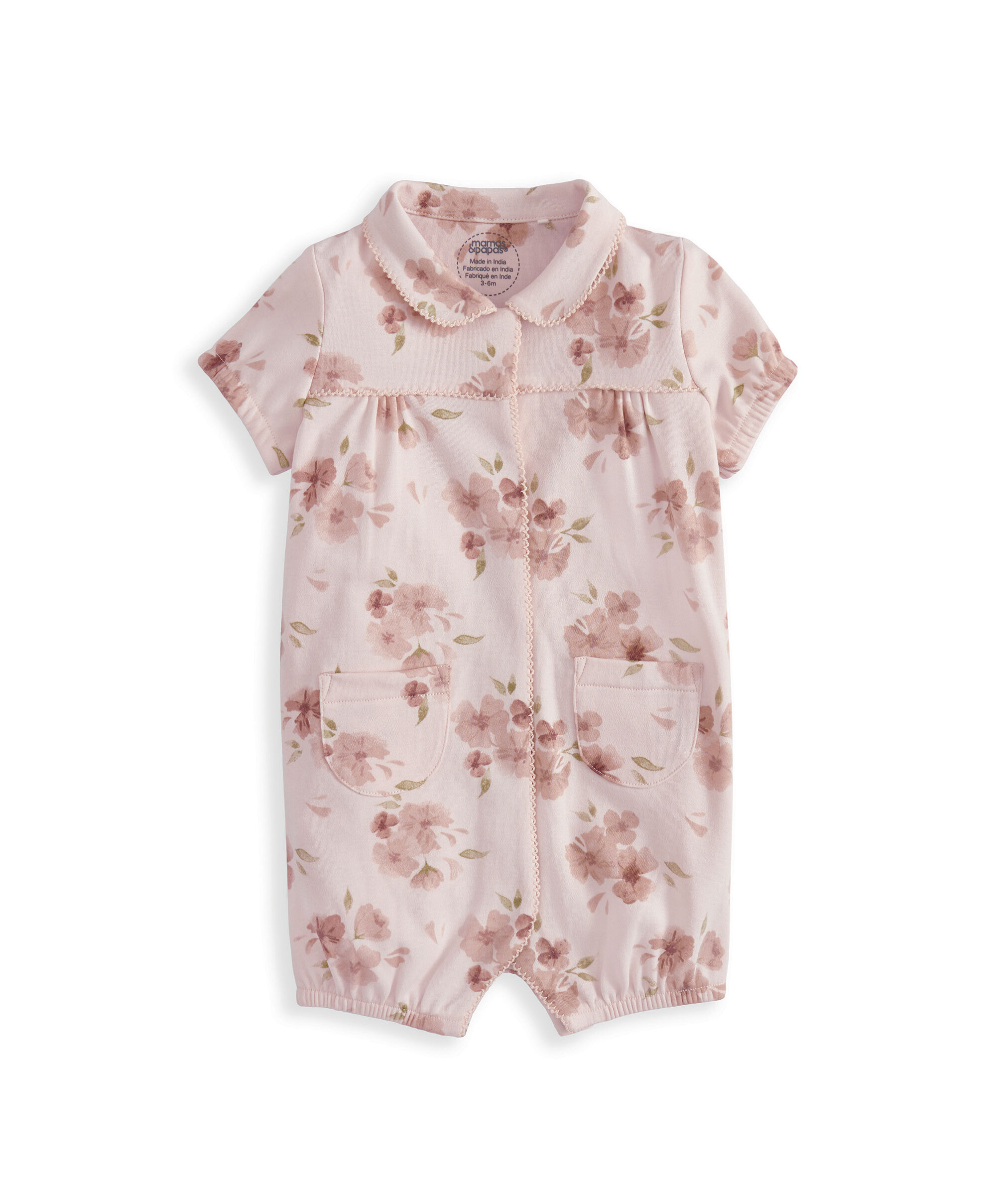 Jersery Floral Romper image number 2