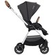 Nuna TRIV Baby Stroller with Rain Cover and Adapter - Caviar image number 3