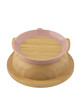 Citron Organic Bamboo Bowl 250ml Suction + Spoon Unicorn Blush Pink image number 3
