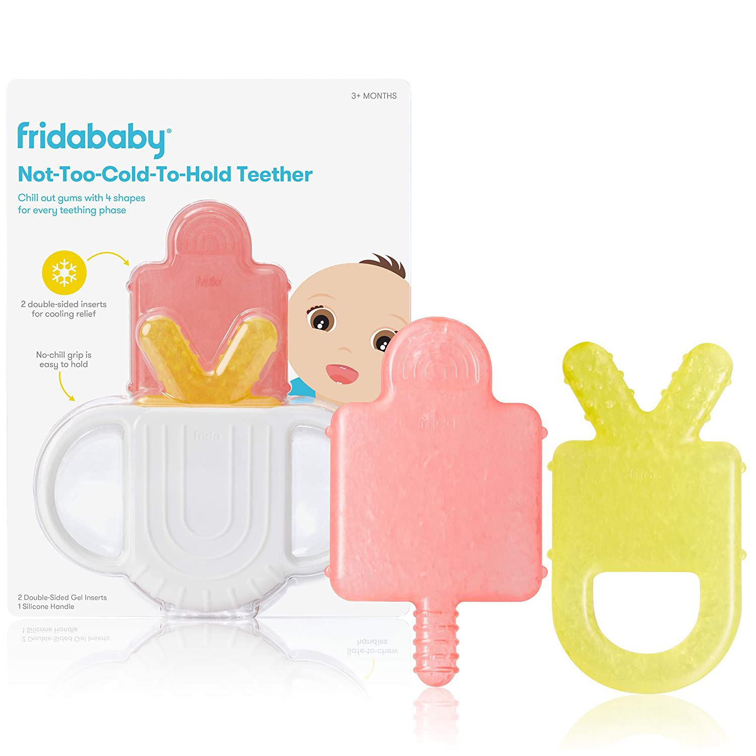Fridababy - Not Too Cold To Hold Bpa Free Silicone Teether image number 8