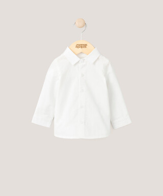 Baby Boys Shirt - White