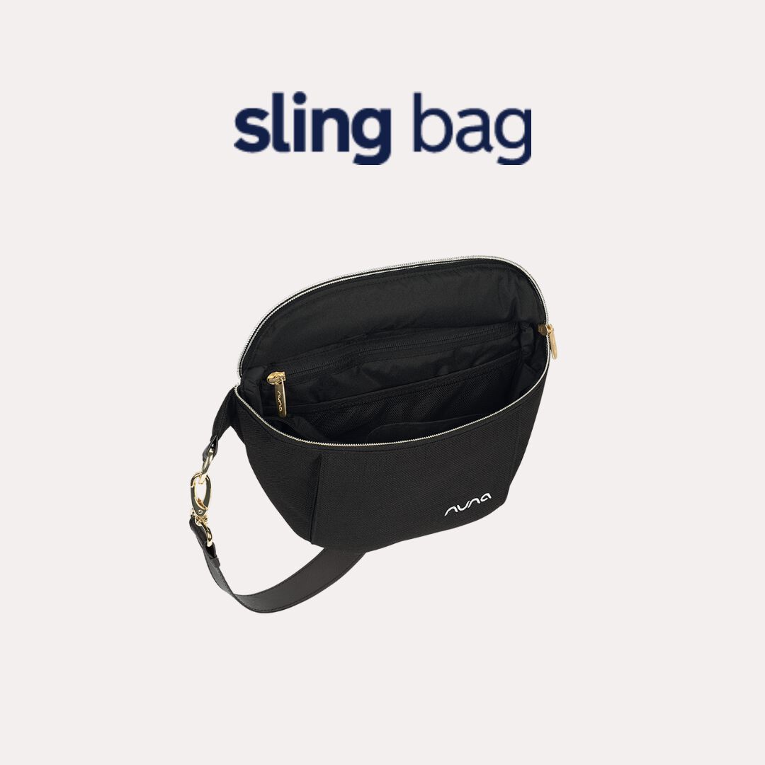Nuna Sling Bag - Caviar