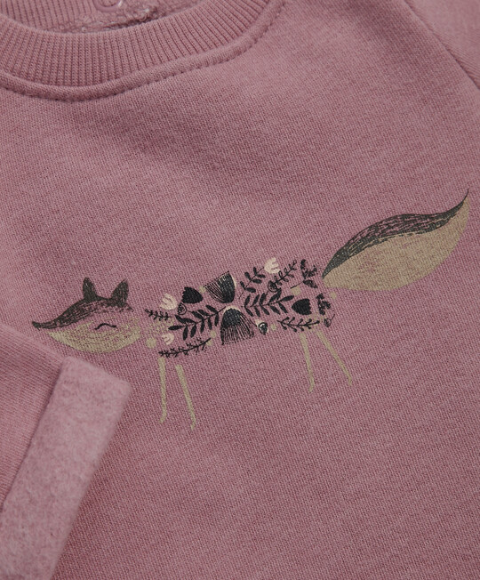 Fox Print Sweater image number 3