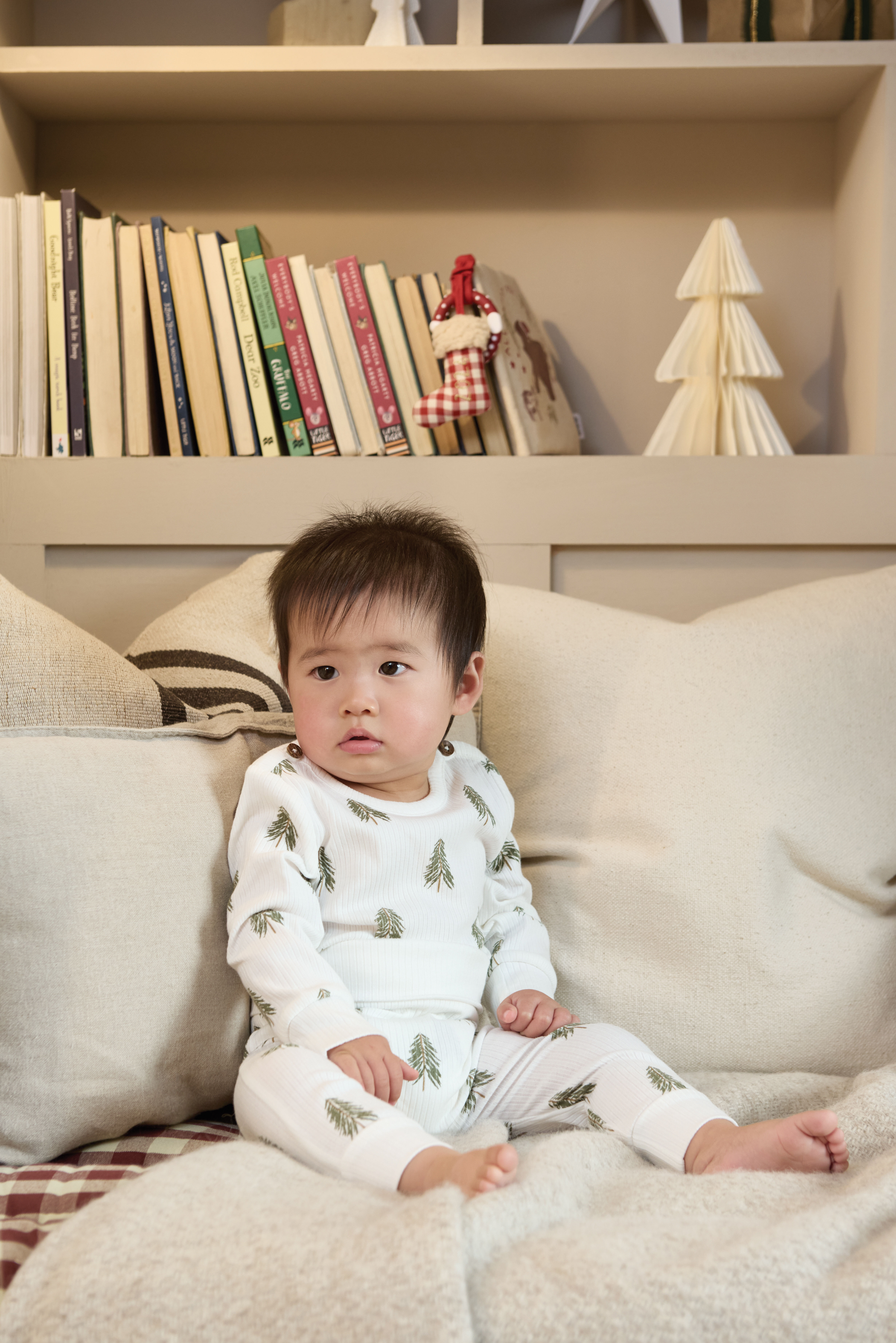 Christmas Tree Bodysuit & Leggings image number 6