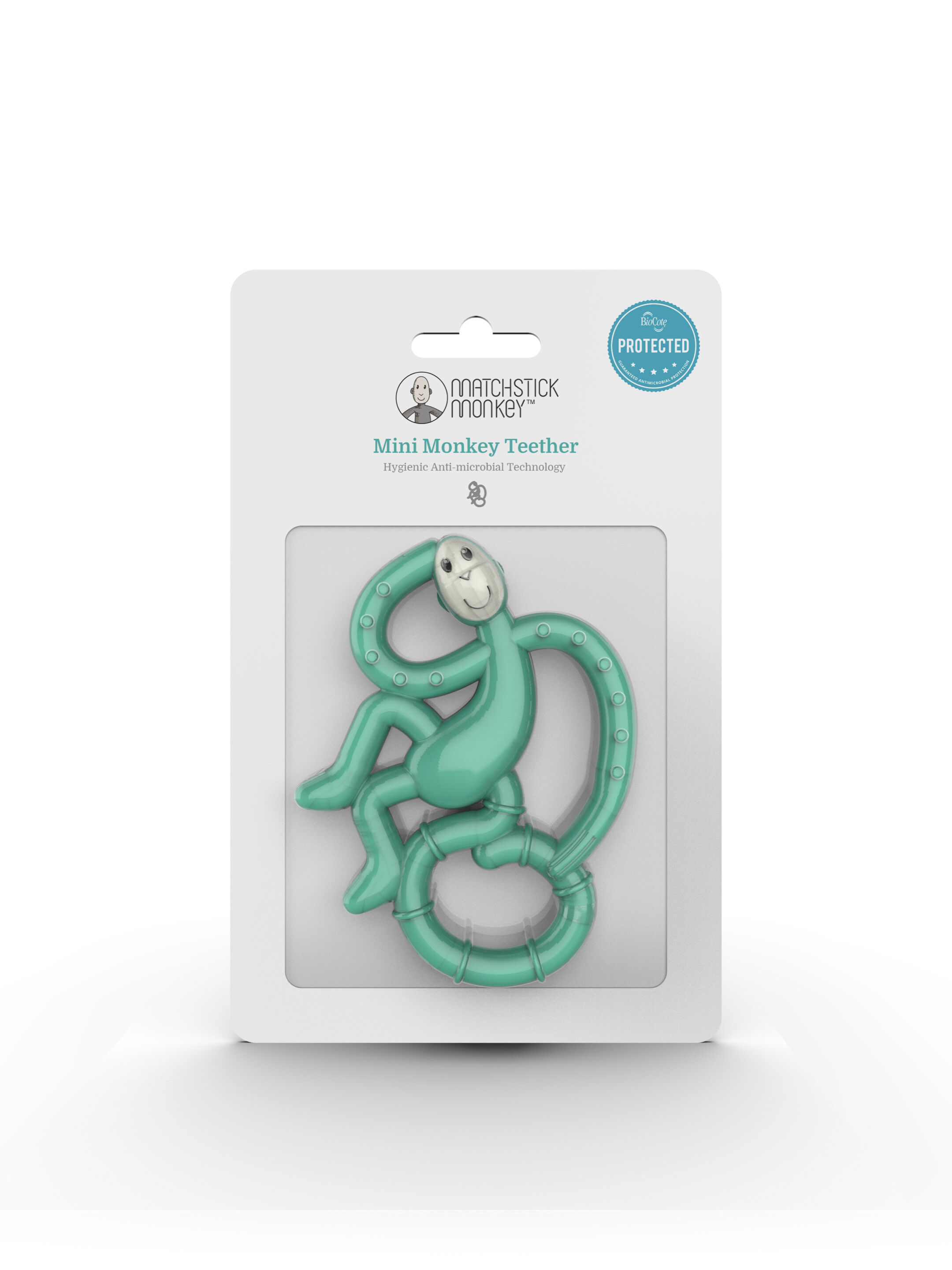 Matchstick Monkey Mini Monkey Teether - Green image number 3