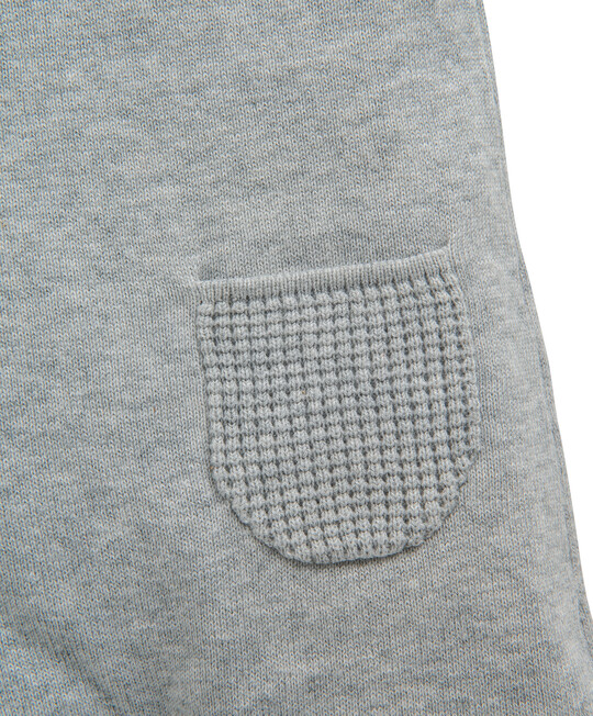 Grey Knit Dungaree image number 3