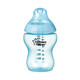 Tommee Tippee Closer to Nature Feeding Bottle, 260ml x 3 - Blue image number 4