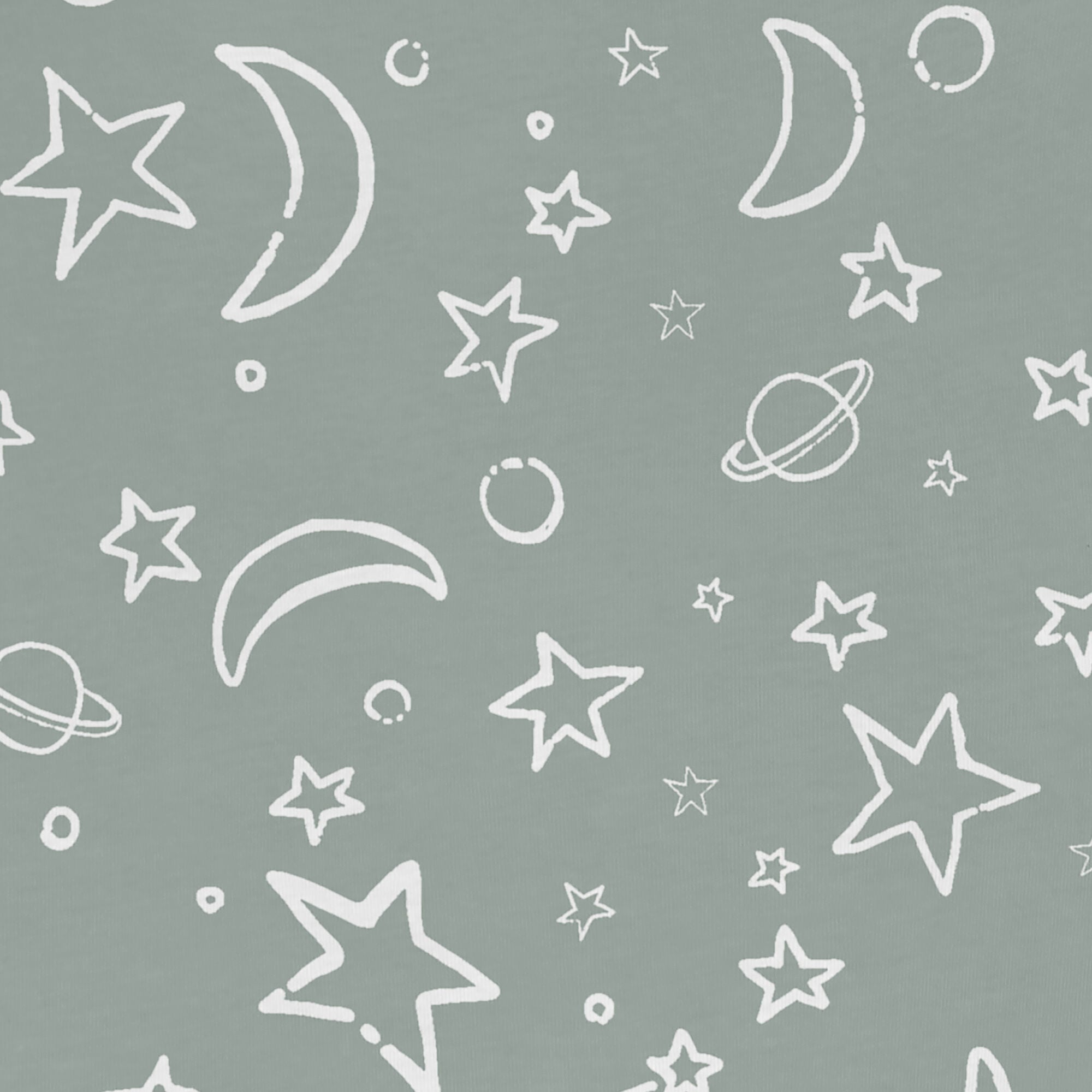 Love to Dream Swaddle UP Bamboo Original Stars & Moon - Olive (Small) image number 6