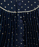 Long Sleeve Gold Pleated Dress image number 3