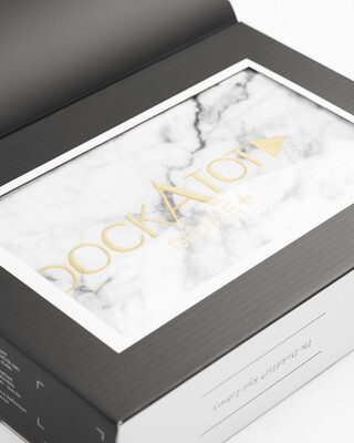 DockATot Deluxe+ Cover - Carrara Marble