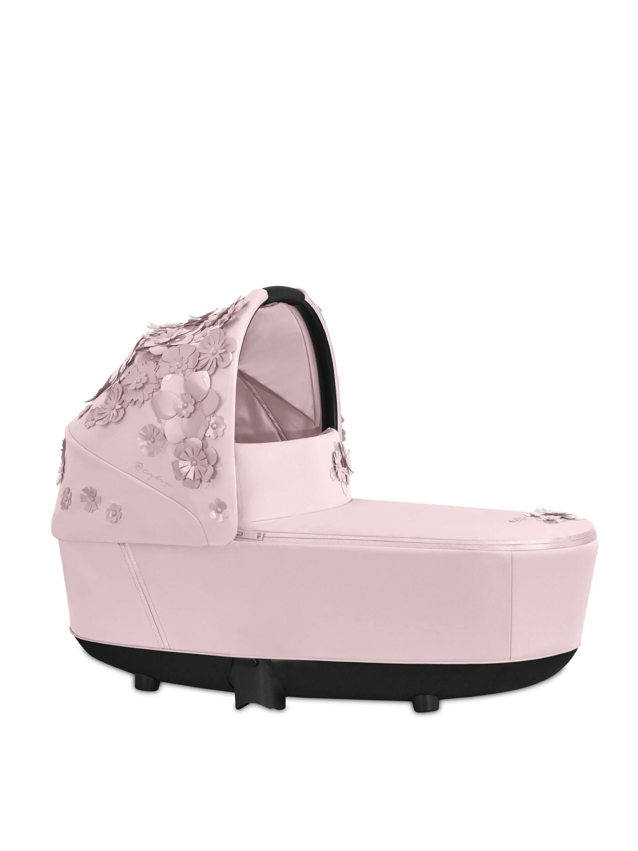 Cybex PRIAM Lux Carrycot Simply Flowers - Pink image number 1