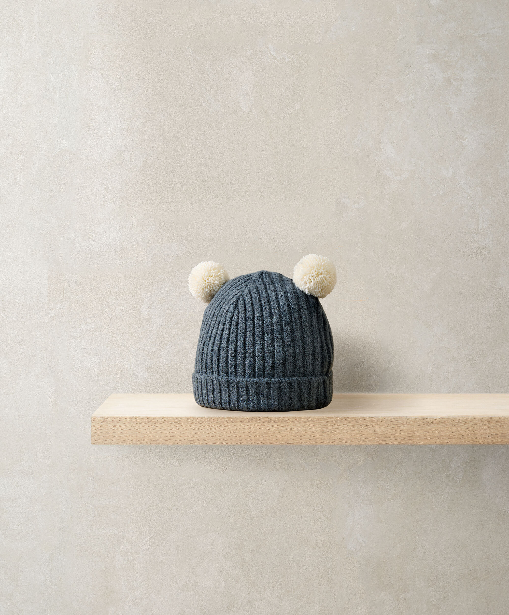 Blue Pom Pom Hat image number 1