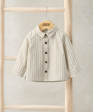 Stripped Long Sleep Shirt