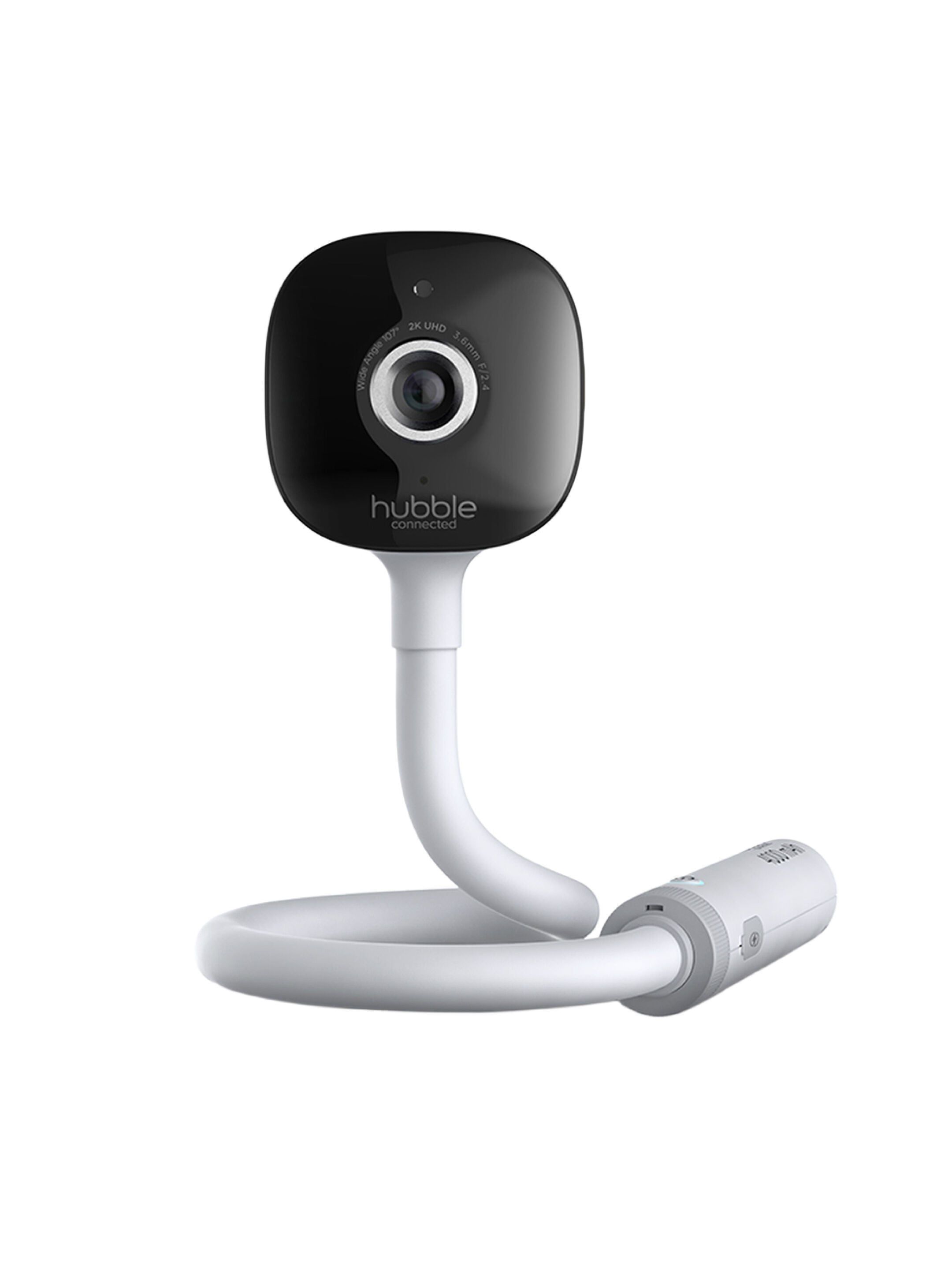 Hubble AI Go Baby Pro Battery Cam 5.0&rdquo; Connected Video Baby Monitor - White image number 2