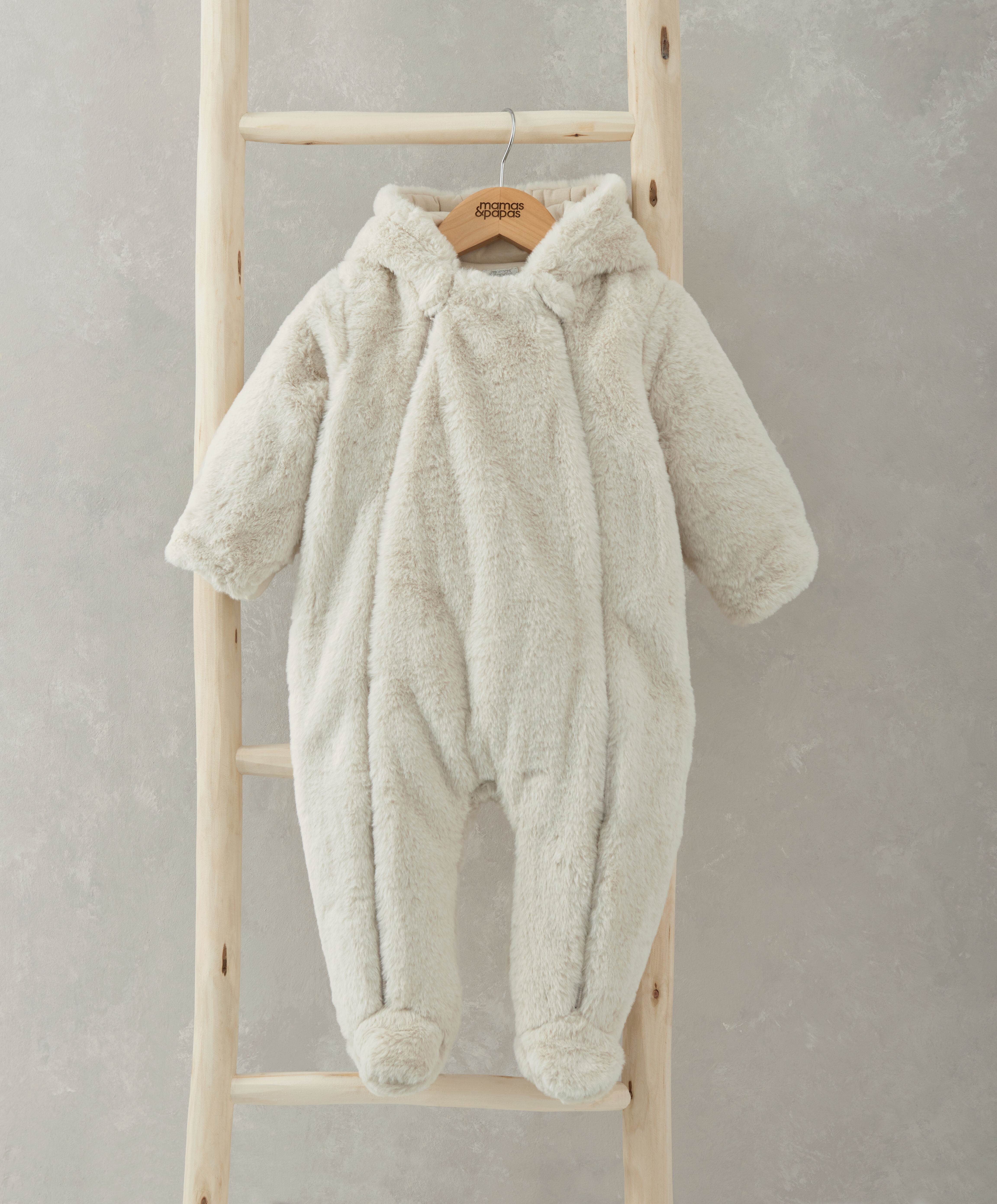 Faux Fur Pramsuit