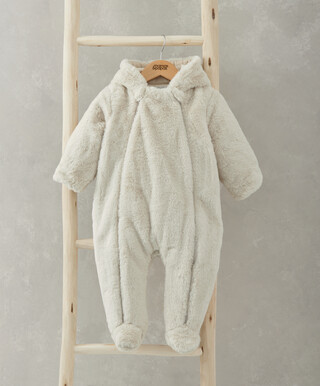Mamas & Papas Faux Fur Pramsuit