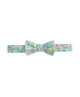 Green Shirt With Floral Bowtie image number 3