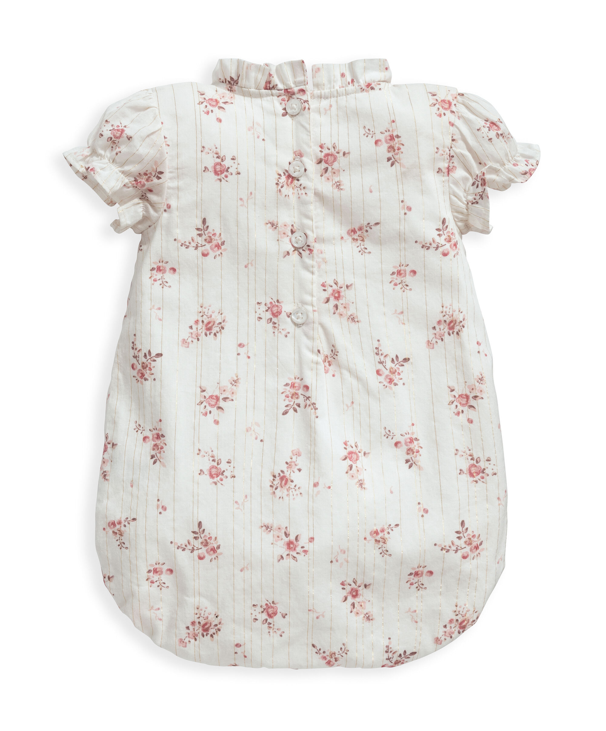 Smock Floral Romper image number 2