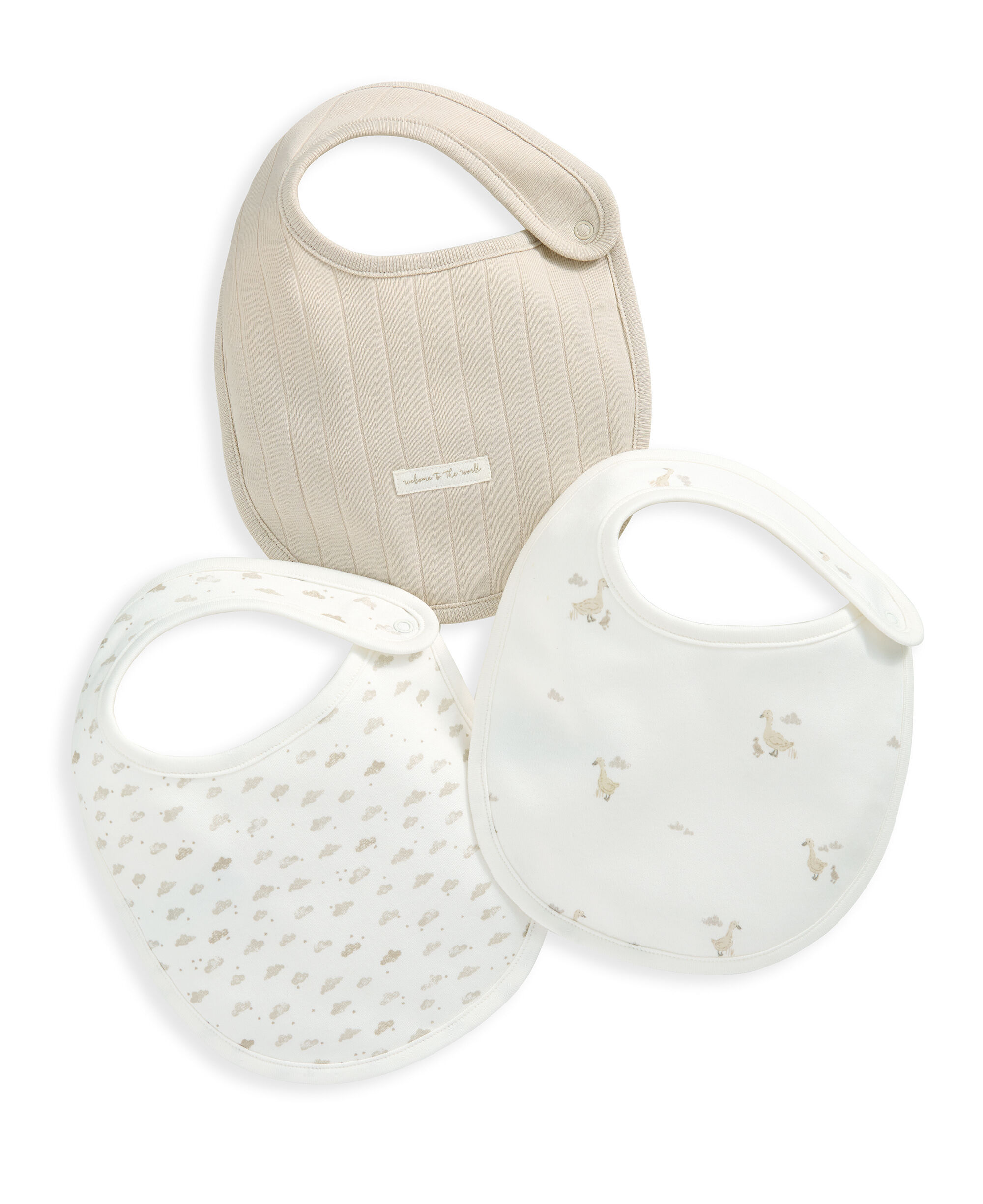 Duckling Bibs (Set of 3)