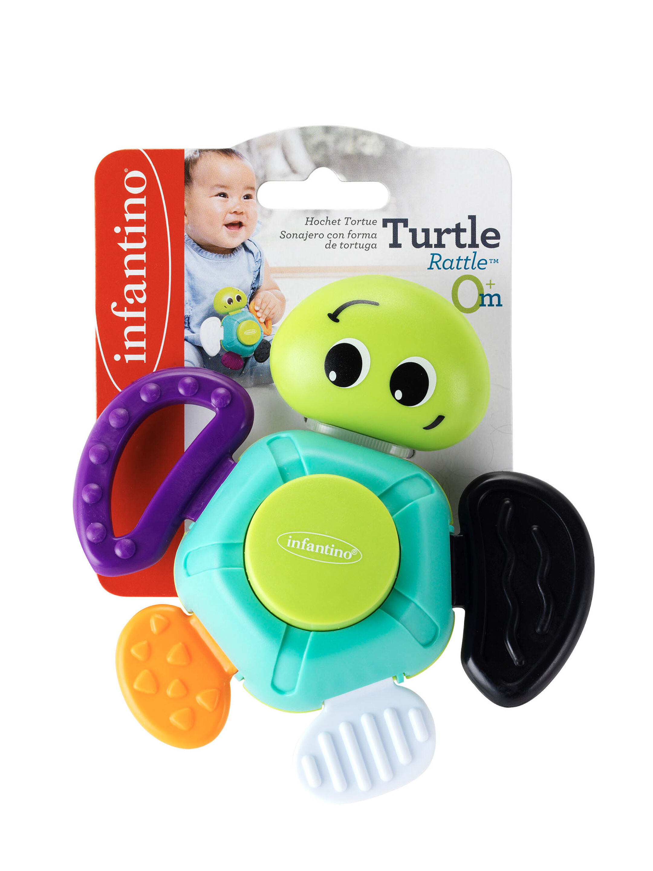 Infantino Turtle Rattle image number 3