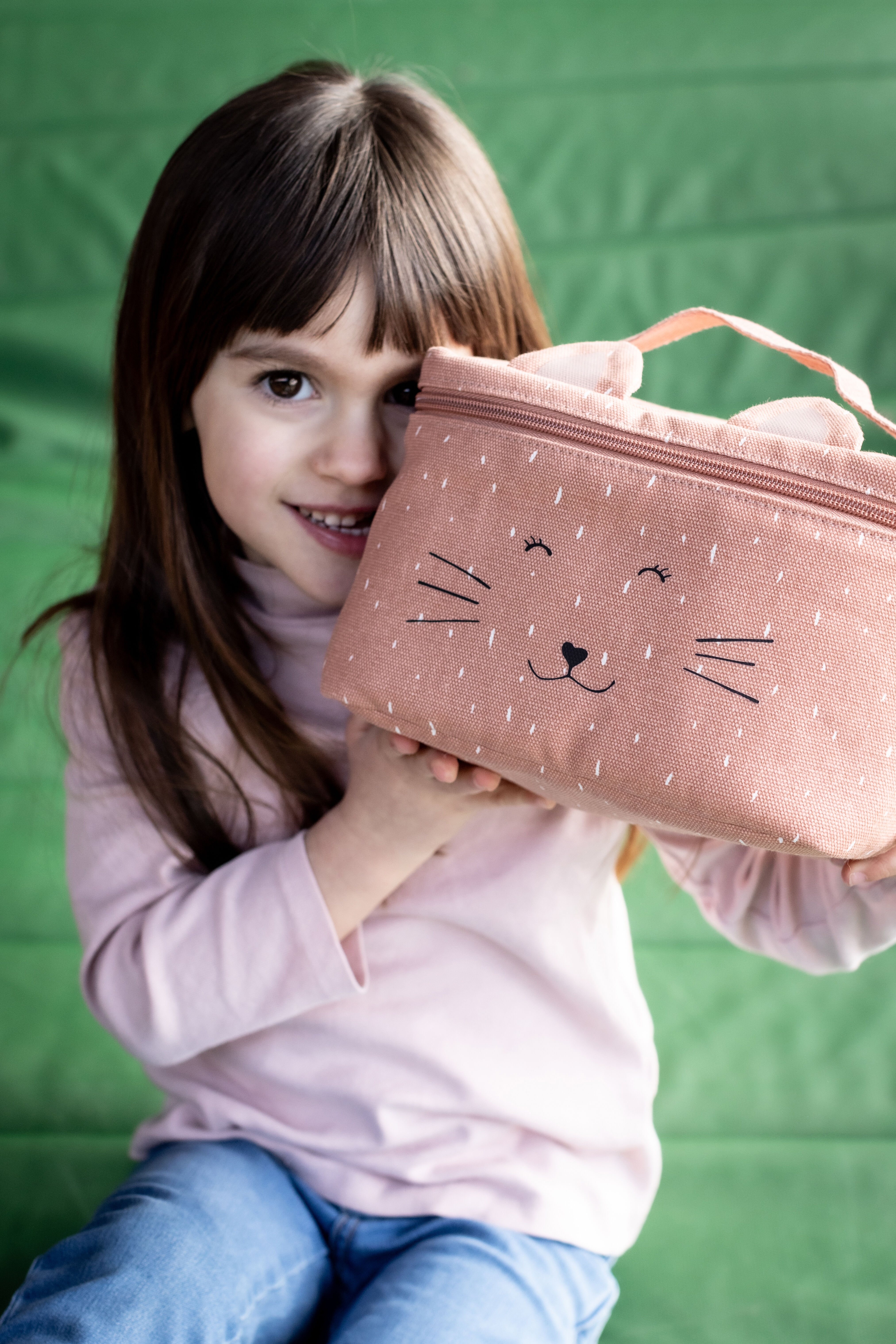 Trixie Thermal Lunch Bag Mrs. Cat - Pink image number 5