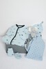 Bundle Of Joy Boys Gift Set with Blanket, Soft Toy and All-in-One - Blue image number 5