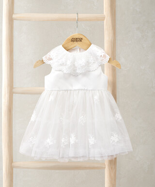 Mesh Flower Girl Dress