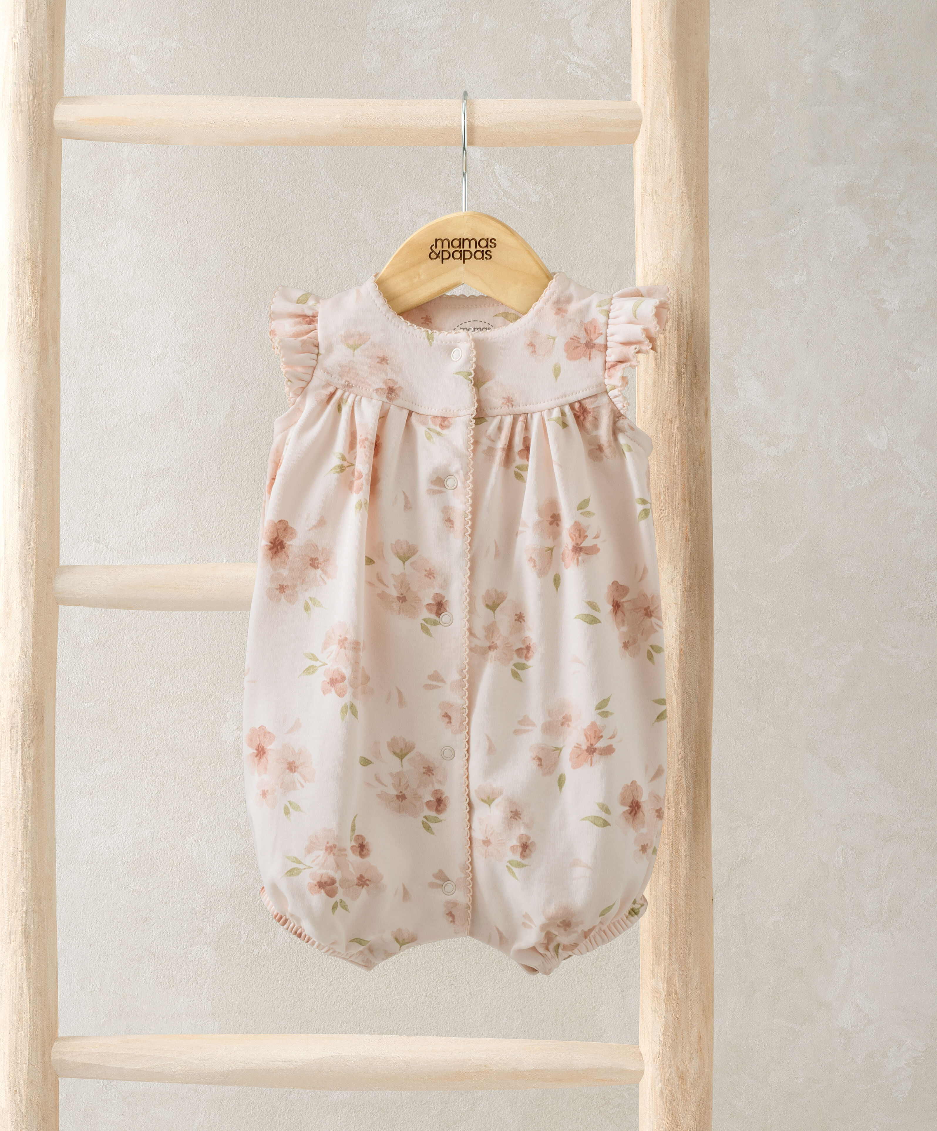 Floral Shortie Romper image number 1