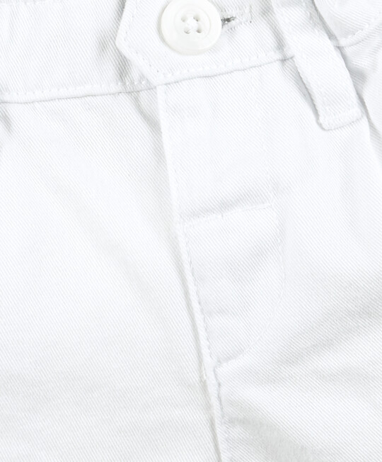 Chino Shorts - White image number 3