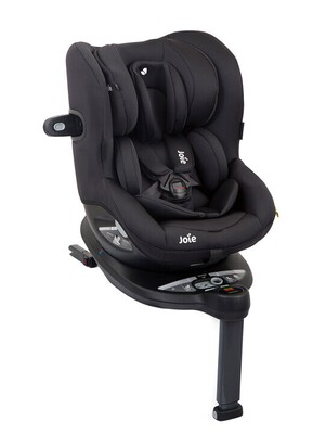 Joie Baby i-Spin 360 i-Size Car Seat with ISOFIX Base, Coal
