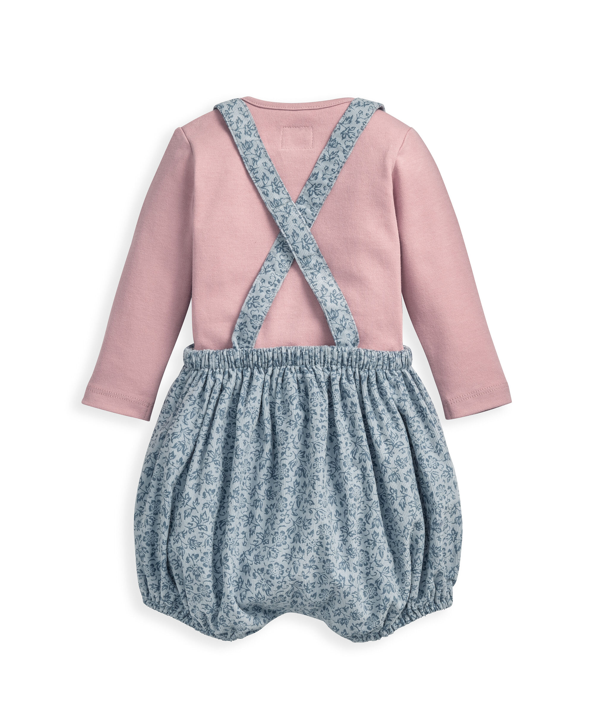 Laura Ashley Bloomer Bodysuit & Dungarees image number 3