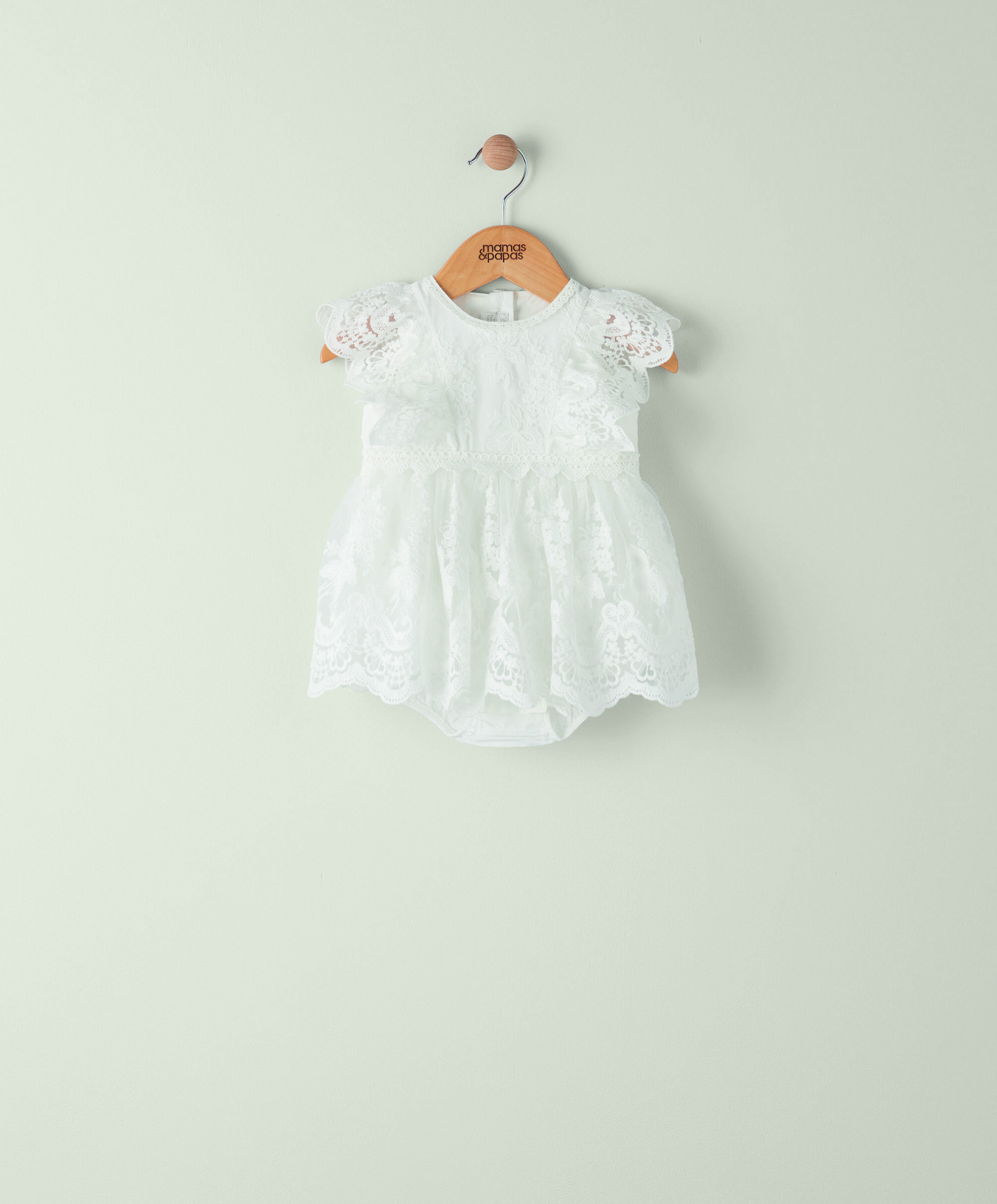 Lace Frill Shortie Romper