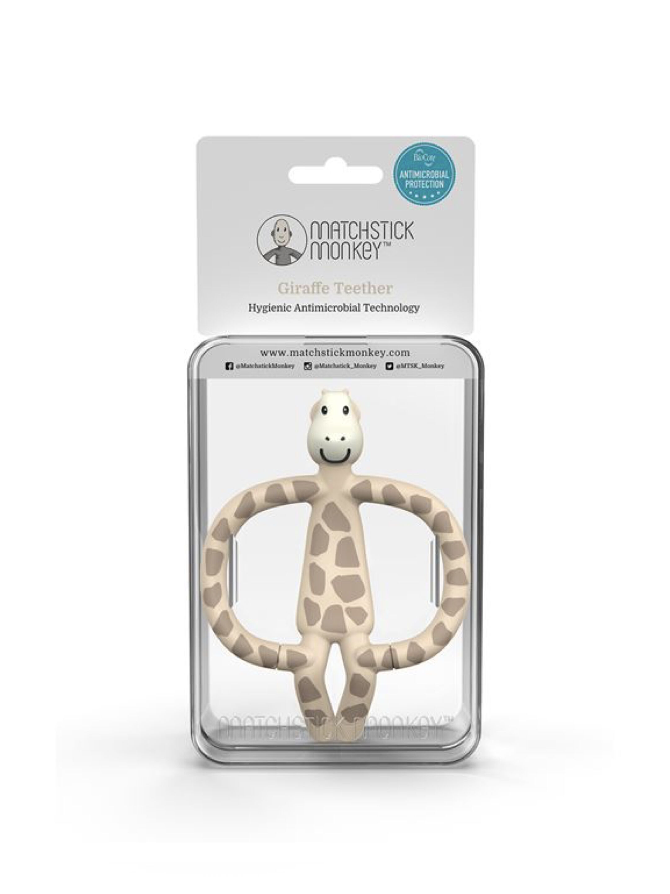Matchstick Monkey Animal Teether - Giraffe image number 5