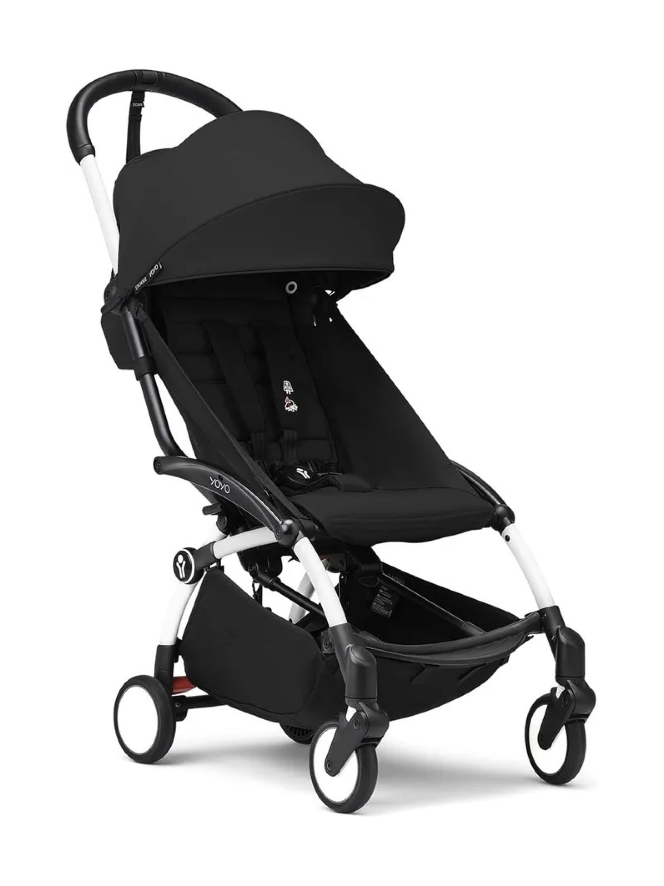 Stokke YOYO3 White Frame with 6+ Color Pack Aqua (2 Pieces)