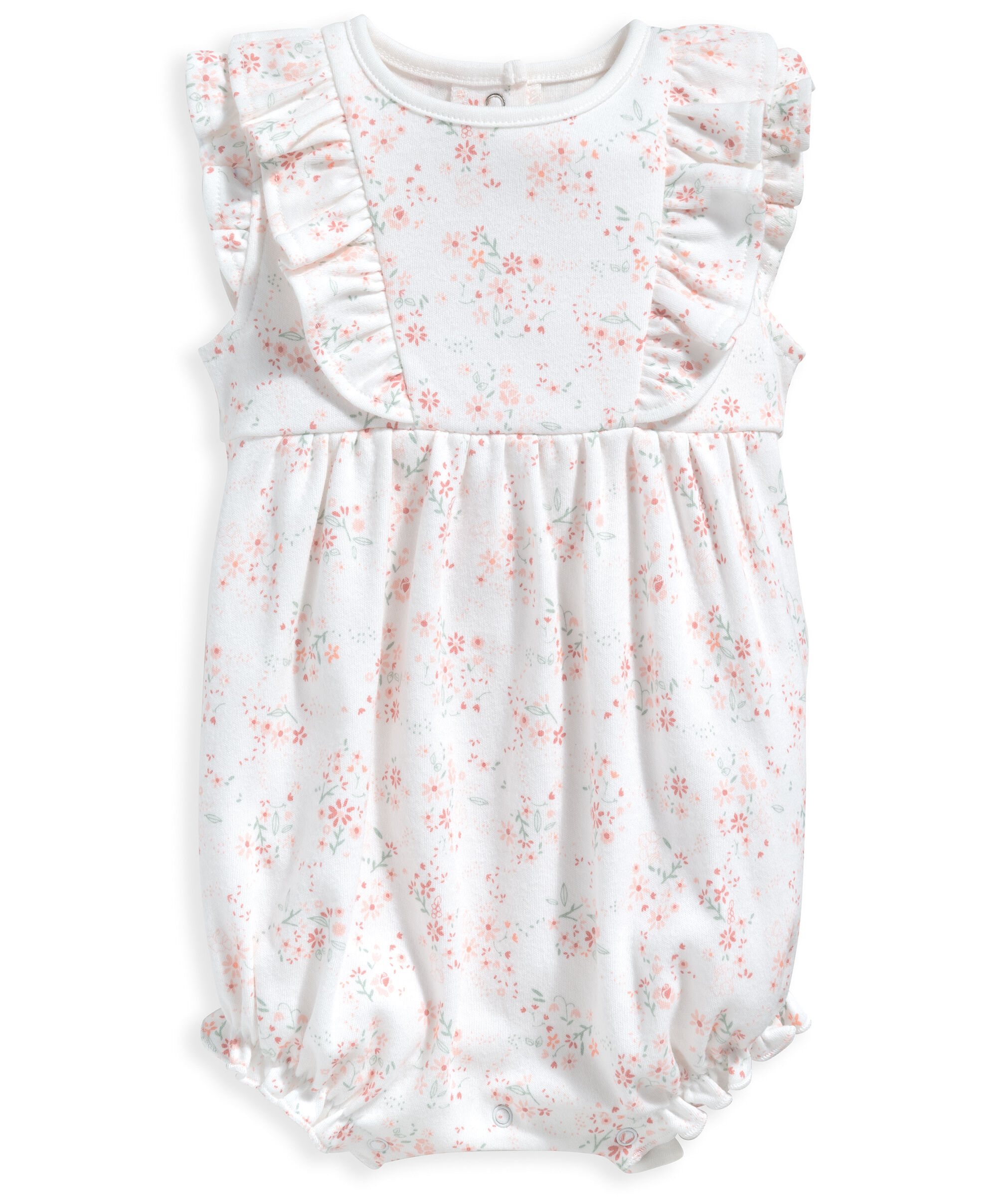 Floral Shortie Romper image number 1