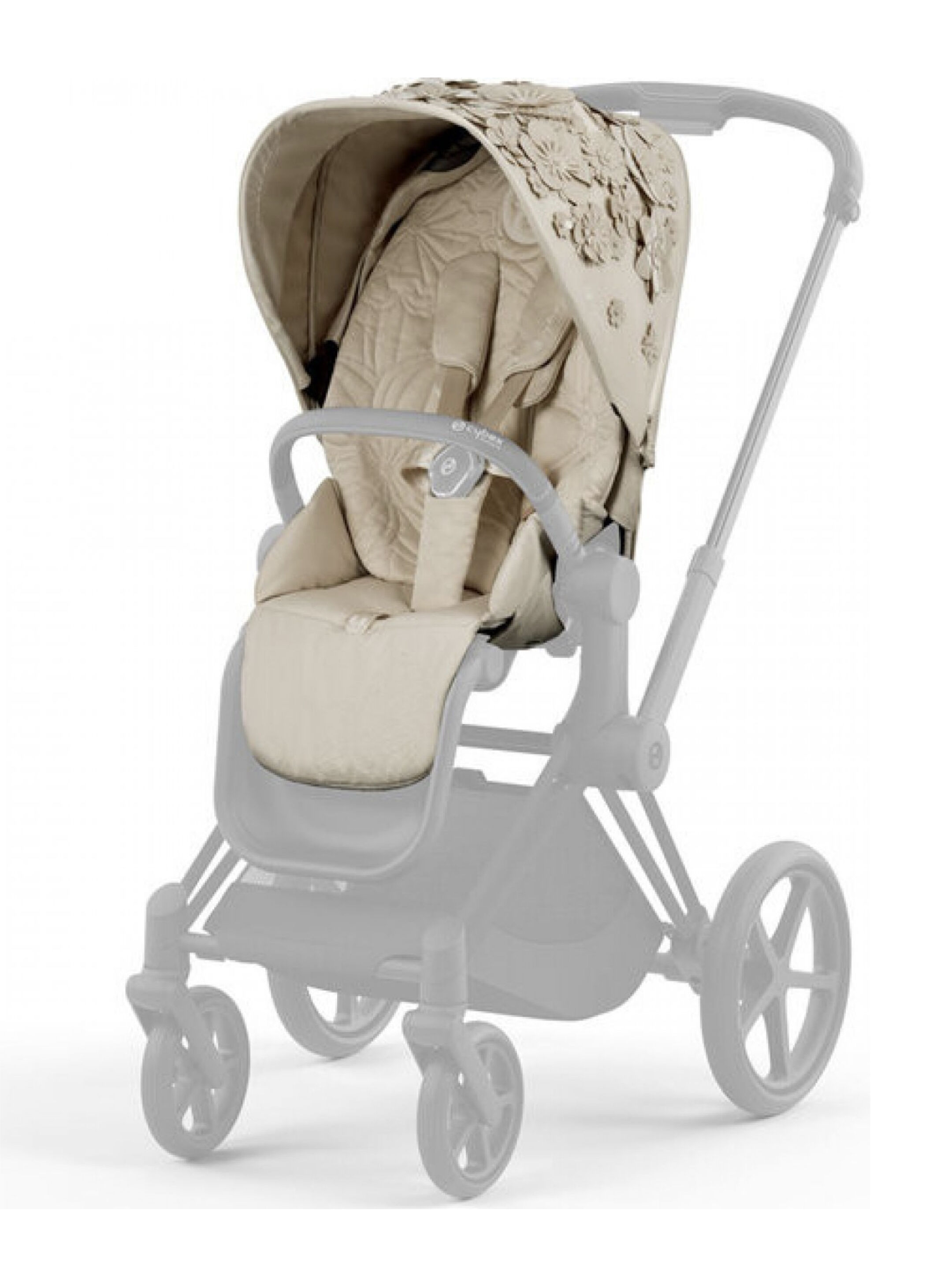 Cybex PRIAM Simply Flowers Seat Pack - Beige image number 1